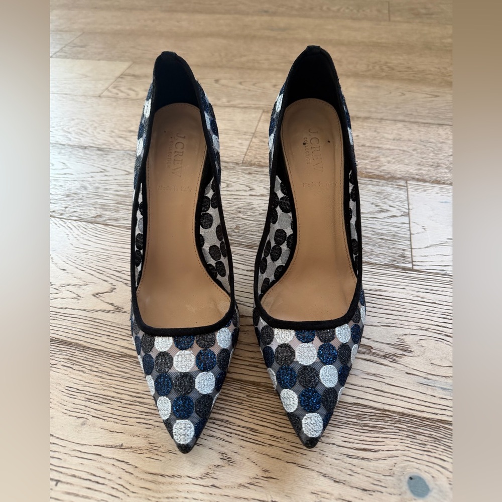 J. Crew Collection Elsie Circle Lace pump, size 9.5